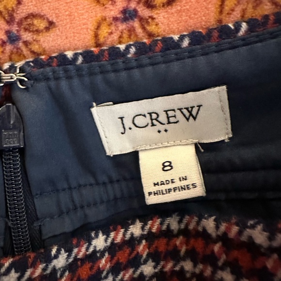 Plaid wool Jcrew mini skirt - Picture 5 of 7